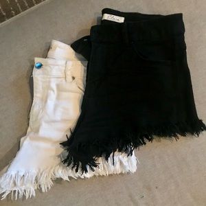 Fringe Shorts. Elan brand EUC. Price is for both